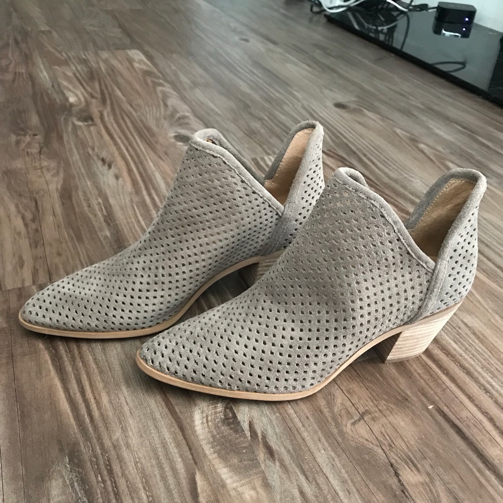 Lucky brand ankle taupe mesh booties - Picture 5 of 7